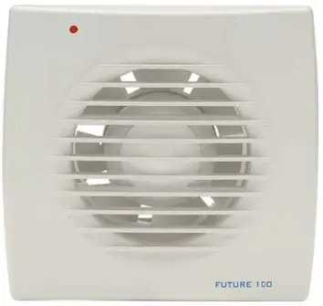 Solar Plus 100-CT badkamerventilator met nalooptimer wit 5210075700 Gecertificeerd