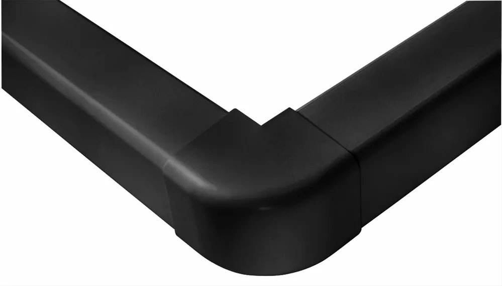 Solar Plus buitenhoek, lxb 80x60mm, UV-bestendig, zwart Betaalbaar