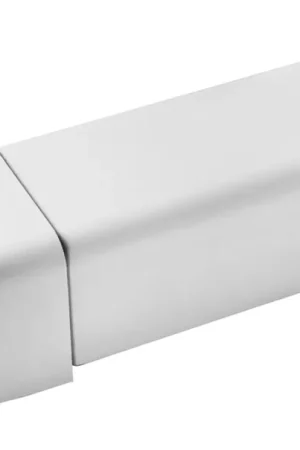 Superprijs Solar Plus eindkap, lxb 80x60mm, UV-bestendig, wit