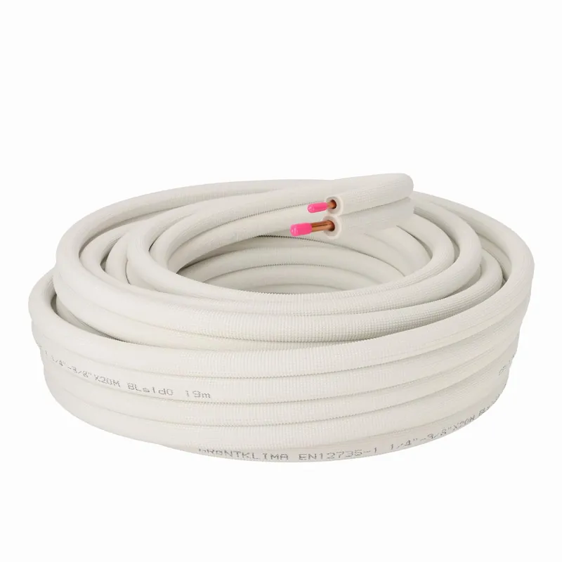 Solar Plus geïsoleerde koperen leiding 3/8" x 5/8", 20m, 9 mm 3-laags brandvertragende isolatie Populair