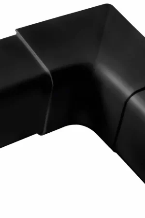 Direct Verzonden Solar Plus haakse binnenhoek, lxb 80x60mm, UV-bestendig, 90gr, zwart