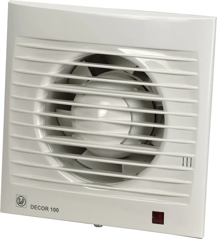 Soler & Palau Decor 100 badkamerventilator (toilet) aan/uit wit 5210000500 Gereduceerde Prijs
