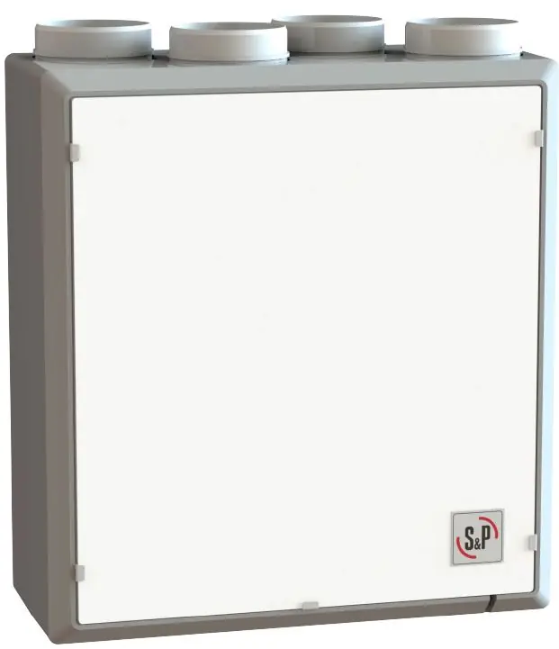 Soler & Palau Energisava 250-CL, warmteterugwinning unit, plafondonderbouw, condensafvoer links Superprijs