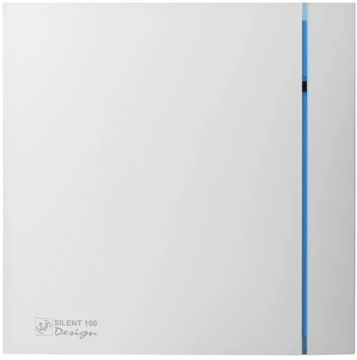 Fabrieksprijs Soler & Palau Silent 100 Design 3C badkamerventilator (toilet) 83m3/h met timer en hygrostaat wit 5210603300