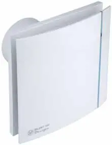 Soler & Palau Silent 100 Design 3C badkamerventilator (toilet) timer wit 5210603200 Must-Have