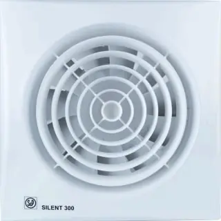 Gereduceerde Prijs Soler & Palau Silent 300 badkamerventilator (toilet) 280m3/h aan/uit wit 5210417100