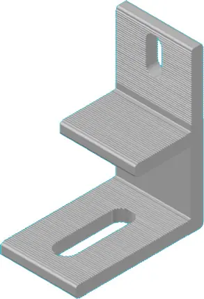 Solarstell F-Adapter bij gebruik stokschroef 220101 Hoge Kwaliteit