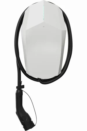 Tijdelijk Beschikbaar Toekomst ready, Cloud-Proxy, 22kW, installatie gemak en vaste kabel van 6,5meter. Wit. Met gratis P1-Converter in November.
