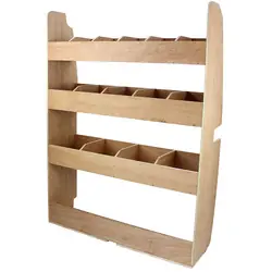 Bedrijfswageninrichting hout met vakken Ford Transit Superprijs
