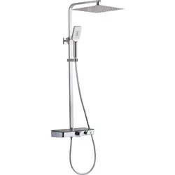 Schütte Ocean doucheset 150mm chroom-antraciet Veilige Betaling