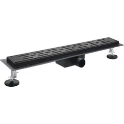 Dynamic Way douchegoot RVS met flens 900x70mm Hoge Kwaliteit