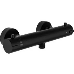 Schütte London thermostatische douchekraan mat zwart 150mm Must-Have