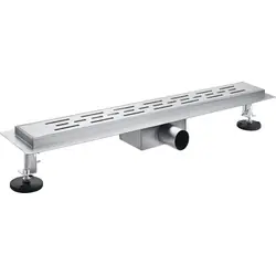 Gratis Retour Dynamic Way douchegoot RVS met flens 700x70mm