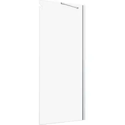 Sealskin Hooked inloopdouche type A3 120x200cm, 6mm helder veiligheidsglas met antikalklaag Hoogglans zilver Lage Prijs