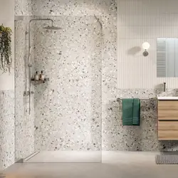 Gereduceerde Prijs Sealskin Pure inloopdouche type A3 120x200cm, 8mm helder veiligheidsglas met antikalklaag Hoogglans zilver