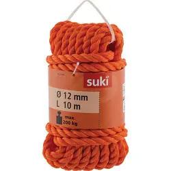 Rechtstreeks Van De Fabrikant Koord gedraaid Oranje 12mm