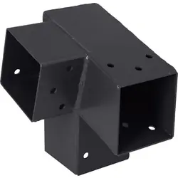 Koppelstuk hoek 71x71mm 75° Op = Op
