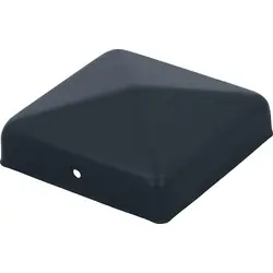 Paalkap 71x71mm zwart punt Gereduceerde Prijs