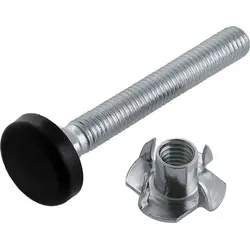Meubelstelbout met inslagmoer M10x80mm Laatste Versie