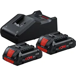 Bosch ProCORE Advanced accu starterset 2x 18V Li-ion Merkproduct