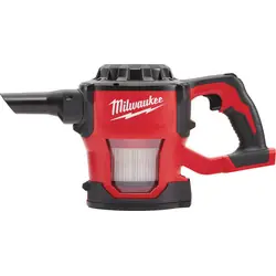 Op = Op Milwaukee M18 CV-0 accu compacte handstofzuiger (body) 18V Li-ion