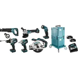 Seizoensaanbieding Makita DK371NX combopack 18V Li-ion 2x 5,0Ah