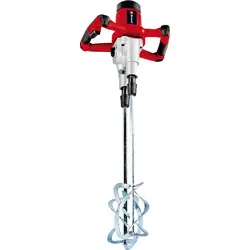 Einhell TE-MX 1600-2 CE Twin verf-/mortelmenger 1.600W - Ø120mm Laatste Versie