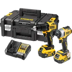 Dagaanbieding DeWALT DCK2062P2T-QW combopack 18V 2x 5,0Ah Li-ion