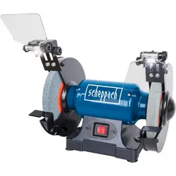 Scheppach dubbele slijpmachine SM200L Nieuw