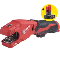 Milwaukee M12 C12 PC-0 accu pijpsnijder (body) 12V Li-ion Korting