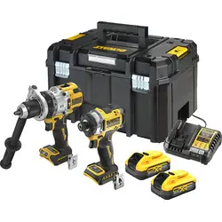 Exclusieve Aanbieding DeWALT DCK2200H2T-QW 18V combopack 18V Li-ion 2x 5.0 Ah powerstack accu