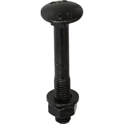 Slotbouten zwart M8x60mm Actieprijs