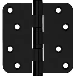 AXA kogellagerscharnier zwart 89x89mm RVS RH Gratis Retour