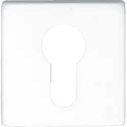 Hete Deal HDD Rozet Square Cylinderplaatje Wit