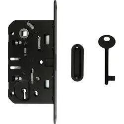 AGB Magneetslot Zwart 18mm Sleutel, asmaat 90mm Tijdelijk Beschikbaar