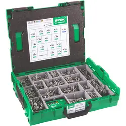 Favoriet Spax T-STAR plus assortimentskoffer 2446-delig TX
