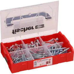 Laatste Kans Fischer FixTainer Duopower pluggen en schroeven 210-delig