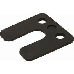 GB drukplaat met sleuf 3mm zwart Speciale Aanbieding