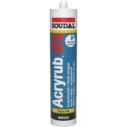 Betaalbaar Soudal acryrub CF 2 Wit 310ml
