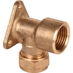 Populair Knel muurplaat 1/2"x15mm