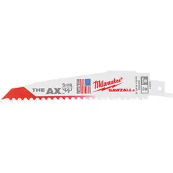Exclusieve Aanbieding Milwaukee reciprozaagblad Sawzall hout The AX 150mm 5-Tpi