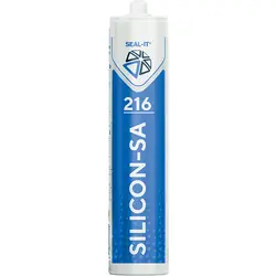 Seal-it 216 SILICON-SA siliconenkit Zilvergrijs 310ml Beperkte Voorraad