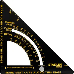 Laatste Kans Stanley verstelbare rafter square 180mm