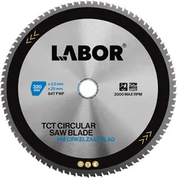 Shop Nu Labor zaagblad sandwichpanelen 320x25x2,2mm 84T