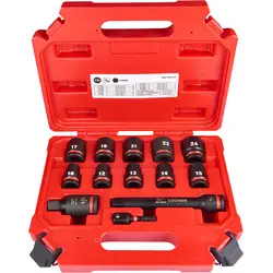 Milwaukee doppenset Shockwave 1/2 kort 10-24, 13-delig Actieprijs