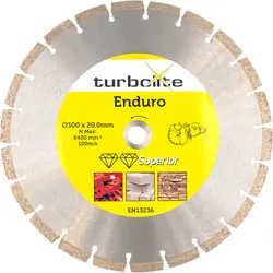 Alleen Vandaag Turbolite Superior Enduro diamantschijf universeel 300x20mm