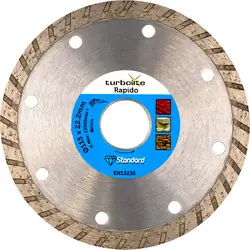 Turbolite Rapido diamantschijf universeel 115x22,2mm Aanbieding