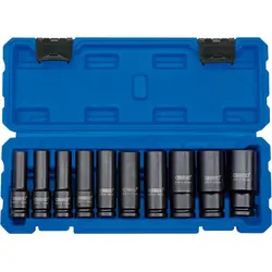 Gratis Retour Slagdoppenset 1/2" 10-delig lang*