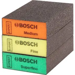 Bosch EXPERT Schursponsset S471 3-delig Snelle Levering