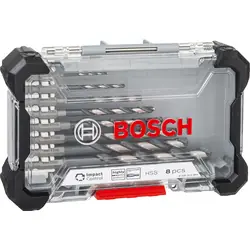 Koop Vandaag Bosch Impact Control HSS metaalborenset 8-delig